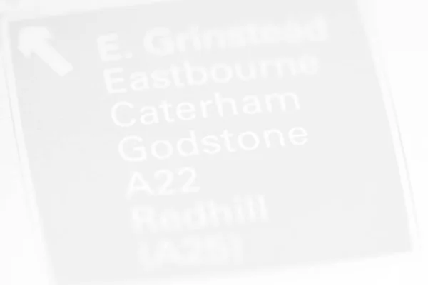 Godstone. Reino Unido sobre um mapa — Fotografia de Stock