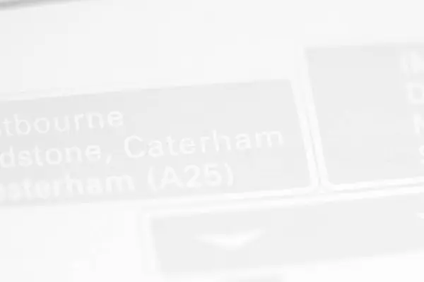 Caterham (A25). United Kingdom on a map — 스톡 사진