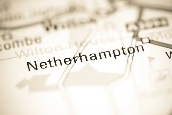 オランダ人だ 地理地図上のイギリス — ストック写真