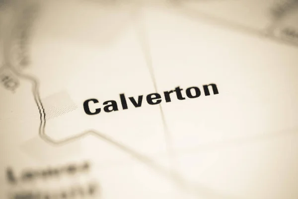 Calverton on a map of the United Kingdom