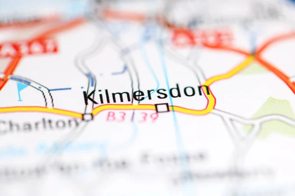 キルマーズドン 地理地図上のイギリス — ストック写真