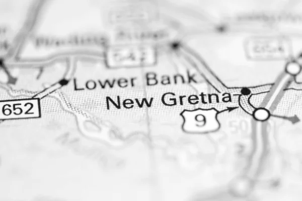 Nová Gretna New Jersey Usa Mapě Geografie — Stock fotografie