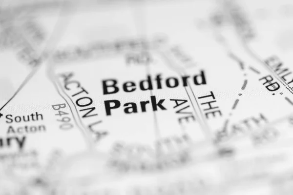 Bedford Park on a map of the United Kingdom