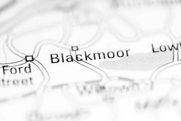 Blackmoor Reino Unido Mapa Geográfico —  Fotos de Stock