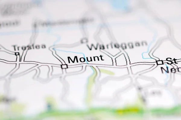 Mount. United Kingdom on a geography map