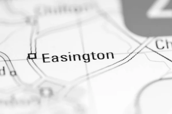 イースティントン 地理地図上のイギリス — ストック写真