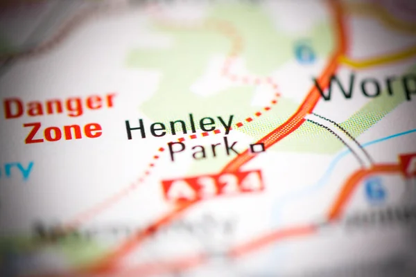 Henley Park Reino Unido Sobre Mapa Geografia — Fotografia de Stock