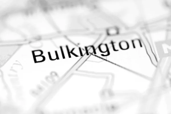 Bulkington Una Mappa Geografica Del Regno Unito — Foto Stock