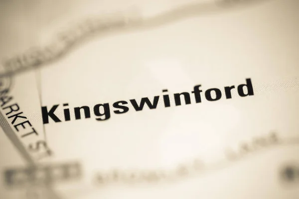 Kingswinford on a map of the United Kingdom