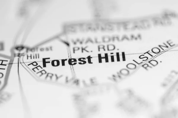 Forest Hill on a map of the United Kingdom