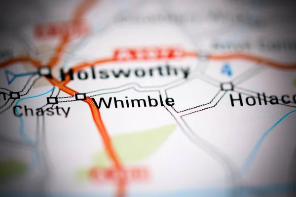 ウィンブルだ 地理地図上のイギリス — ストック写真