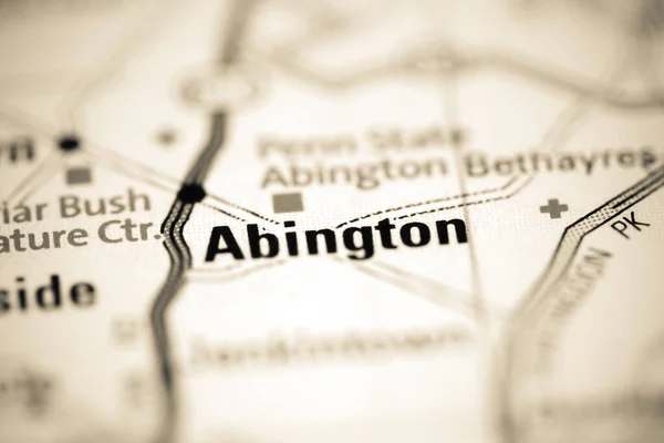 Abington Geography Usa — 스톡 사진