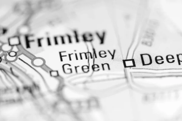 フリムリー グリーン 地理地図上のイギリス — ストック写真