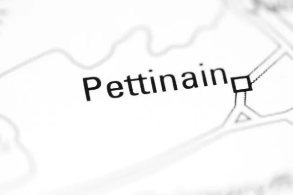 イギリスの地理地図上のペチニン — ストック写真