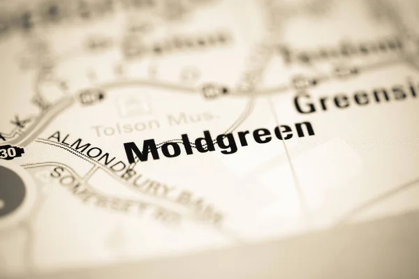 Moldgreen Mapa Geográfico Del Reino Unido —  Fotos de Stock