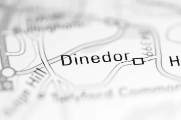 Dinedor United Kingdom Geography Map — Stock Photo, Image