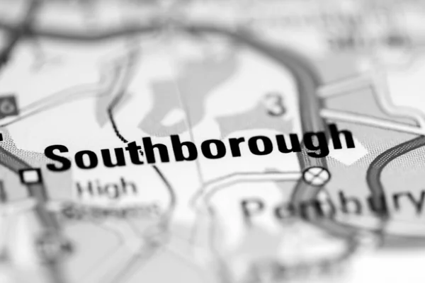 Southborough Regno Unito Una Carta Geografica — Foto Stock
