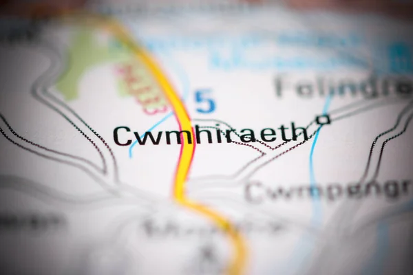 クウィムラート 地理地図上のイギリス — ストック写真