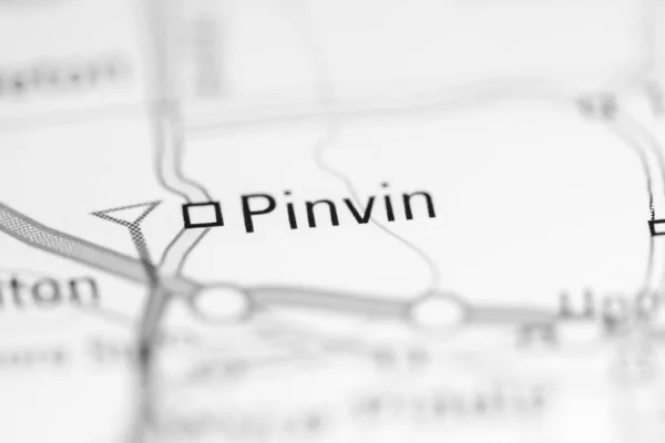 Pinvin Verenigd Koninkrijk Aardrijkskundekaart — Stockfoto