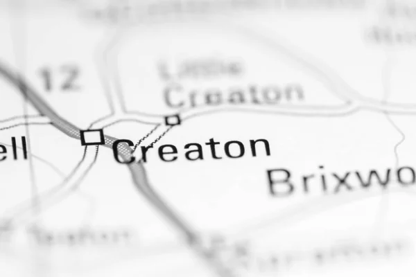 クレイトン 地理地図上のイギリス — ストック写真