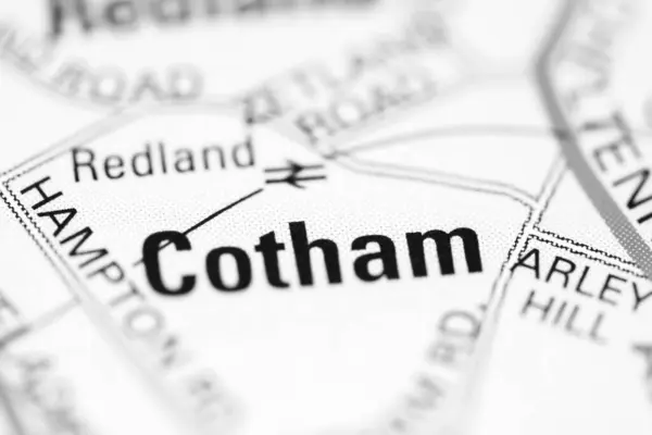 Cotham Geography — 스톡 사진