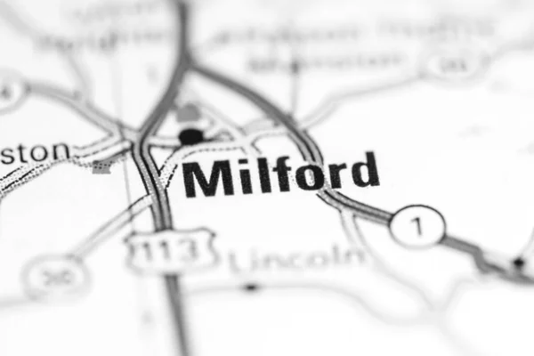 Milford Delaware Eeuu Mapa Geográfico — Foto de Stock