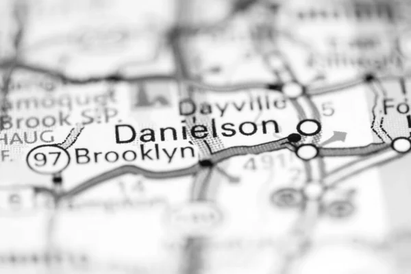 Danielson Massachusetts Usa Geography Map — Stock Photo, Image