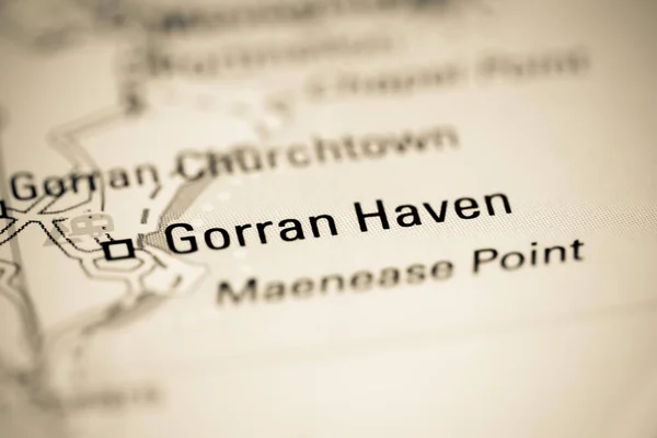 ゴラン ヘヴン 地理地図上のイギリス — ストック写真