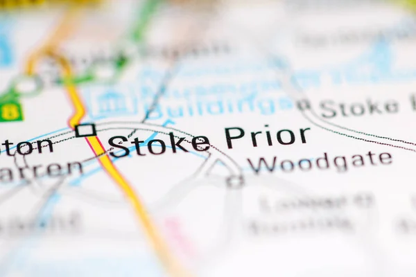 Stoke Prior United Kingdom Geography Map — Stock Photo, Image