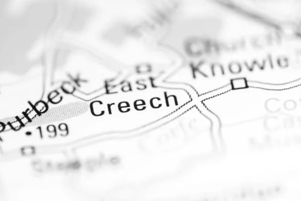 イースト クリーチ 地理地図上のイギリス — ストック写真
