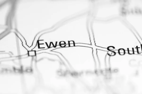 ウェン 地理地図上のイギリス — ストック写真