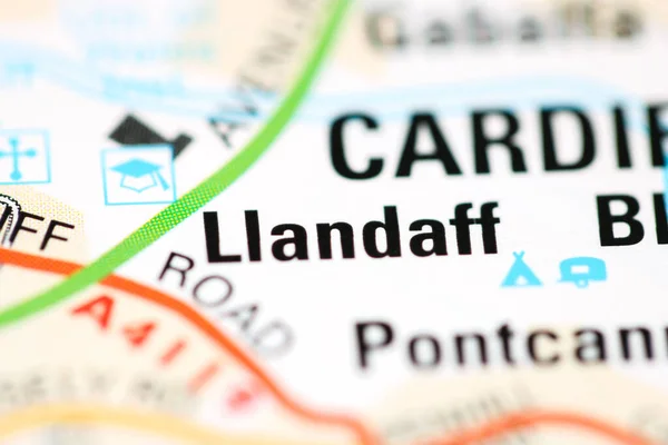 Llandaff Geography — 스톡 사진