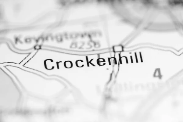 Crockenhill Reino Unido Mapa Geográfico — Foto de Stock