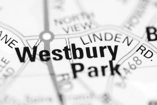 Westbury Park on a geographical map of UK