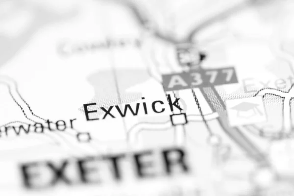 Exwick United Kingdom Geography Map — Stock Photo, Image