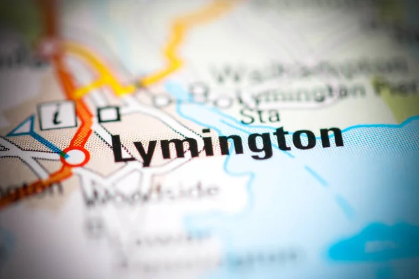 Lymington United Kingdom Geography Map — Stock Photo, Image