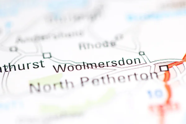 Woolmersdon. United Kingdom on a geography map