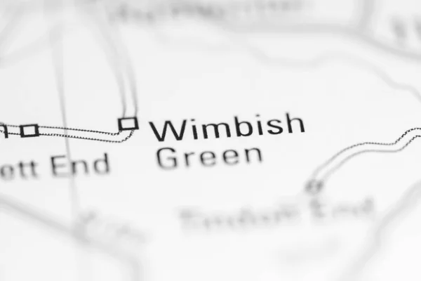 Wimbish Green Reino Unido Sobre Mapa Geografia — Fotografia de Stock