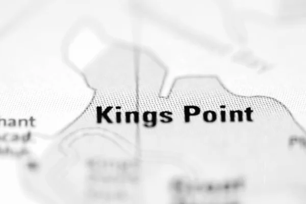 Kings Point on a geographical map of USA