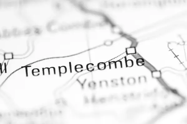 テンプレーコム 地理地図上のイギリス — ストック写真