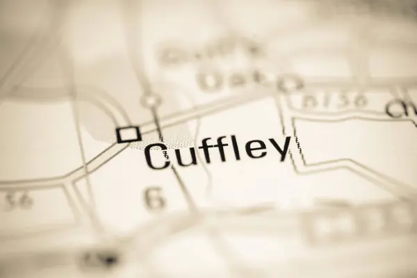 Cuffley United Kingdom Geographical Map — 图库照片