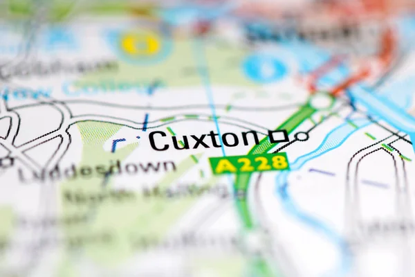 Cuxton United Kingdom Geography Map — Stock Photo, Image