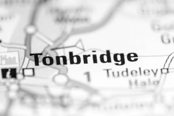 Tonbridge Reino Unido Sobre Mapa Geografia — Fotografia de Stock