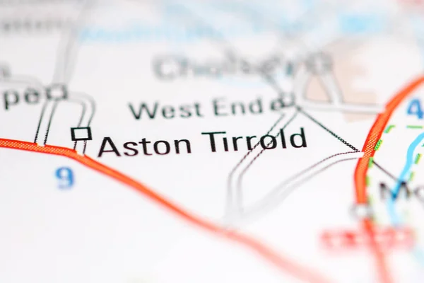 アストン ティロルド 地理地図上のイギリス — ストック写真