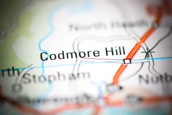 Codmore Hill Reino Unido Sobre Mapa Geografia — Fotografia de Stock