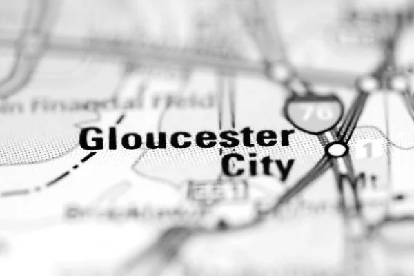 Gloucester City Geography Usa — 스톡 사진