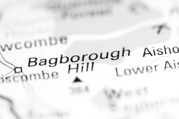 バグボロ 地理地図上のイギリス — ストック写真