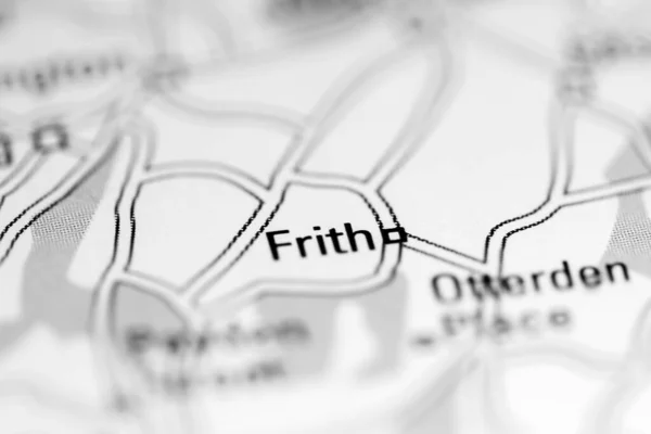 Frith Reino Unido Mapa Geográfico —  Fotos de Stock