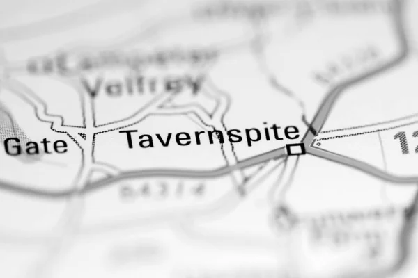 Travernspite. United Kingdom on a geography map