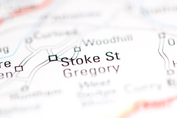 Stoke Gregory United Kingdom Geography Map — Stock Photo, Image